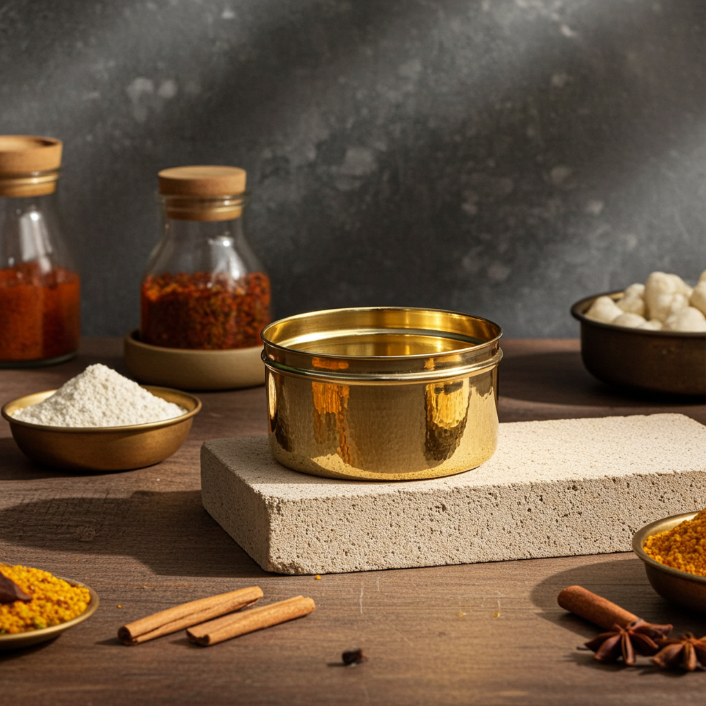 Brass Container Box (Katordan)