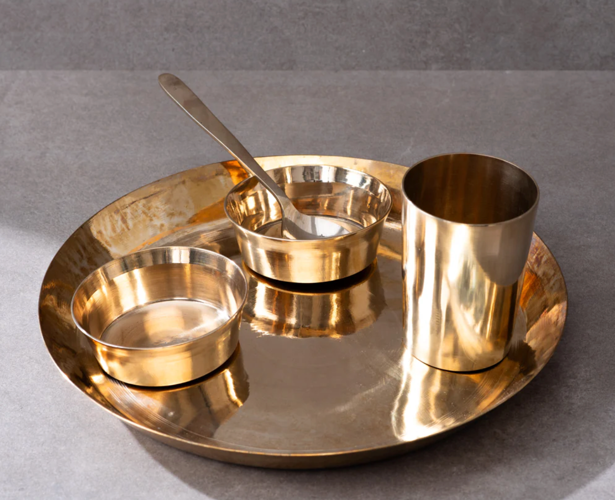 Pure Kansa (Bronze) Dinner Set