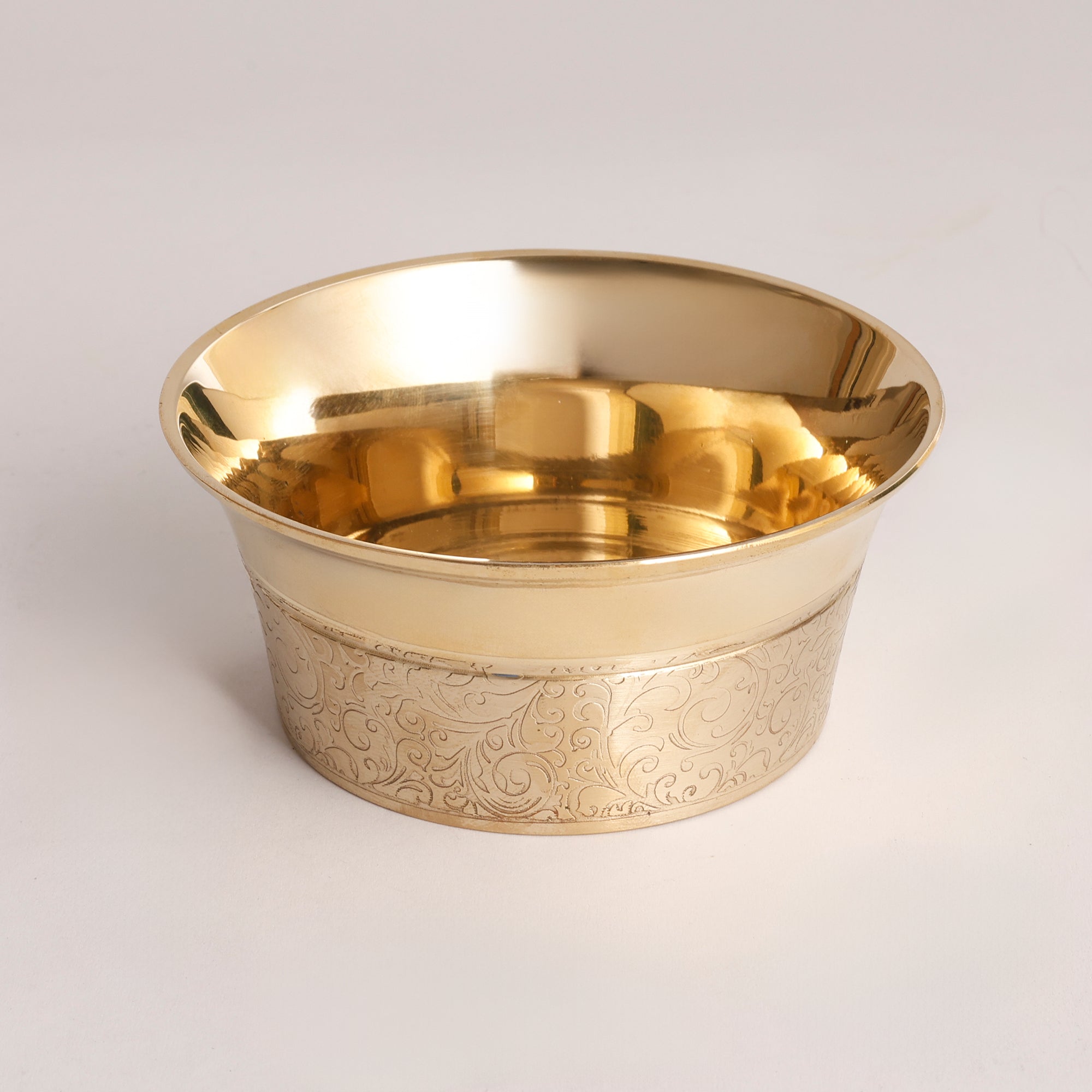 Brass Thali Set – 6 Piece
