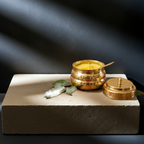 Brass Ghee Pot with Lid