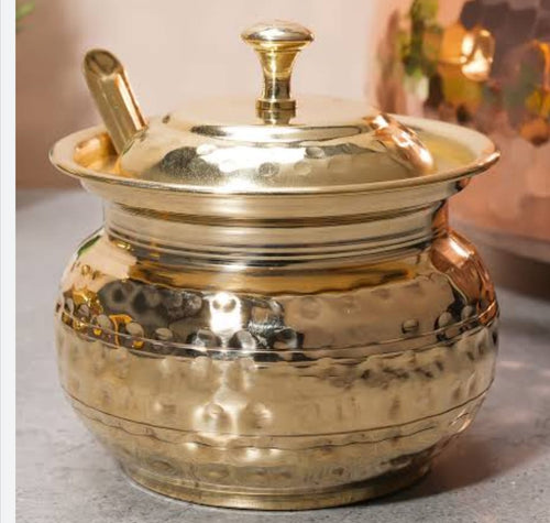 Brass Ghee Pot