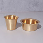 Brass Coffee Filter with Dabara Set (Set of 2)