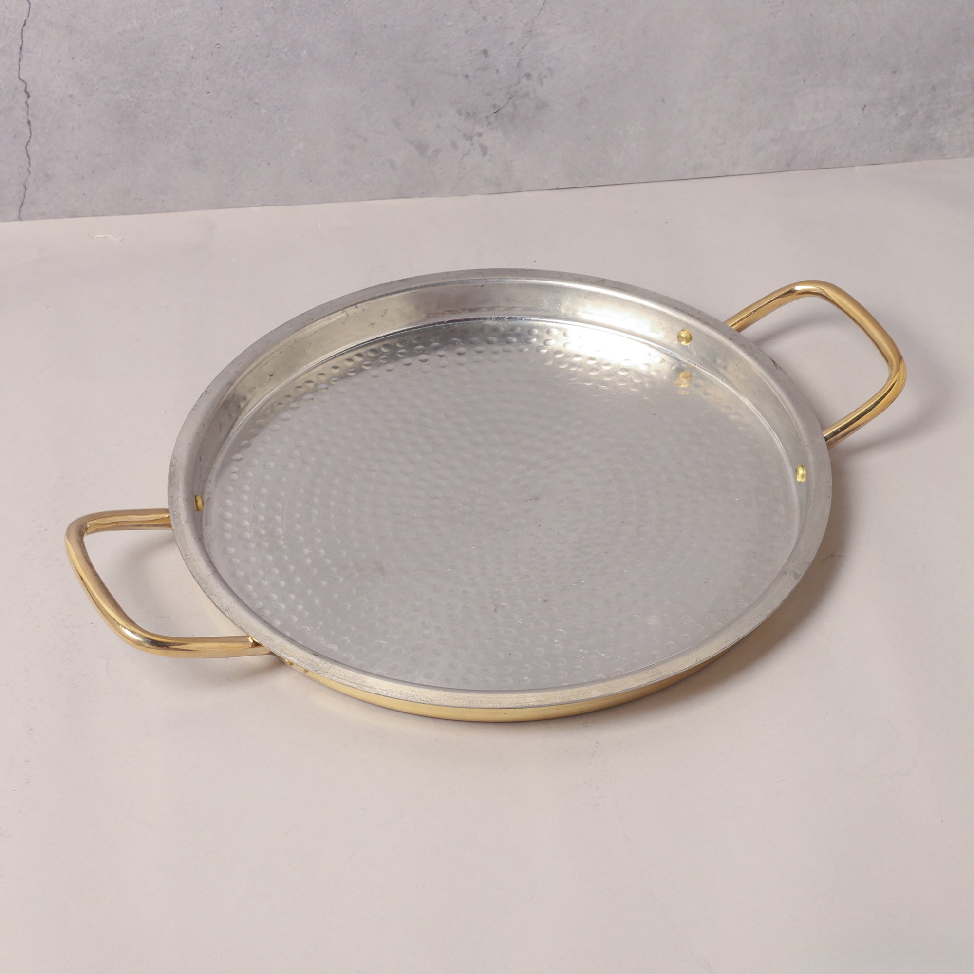 Brass Dosa Tava with Kalai (Tin) Coating