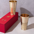 Brass Antique Glasses – Set of 2 (Multiple Size)