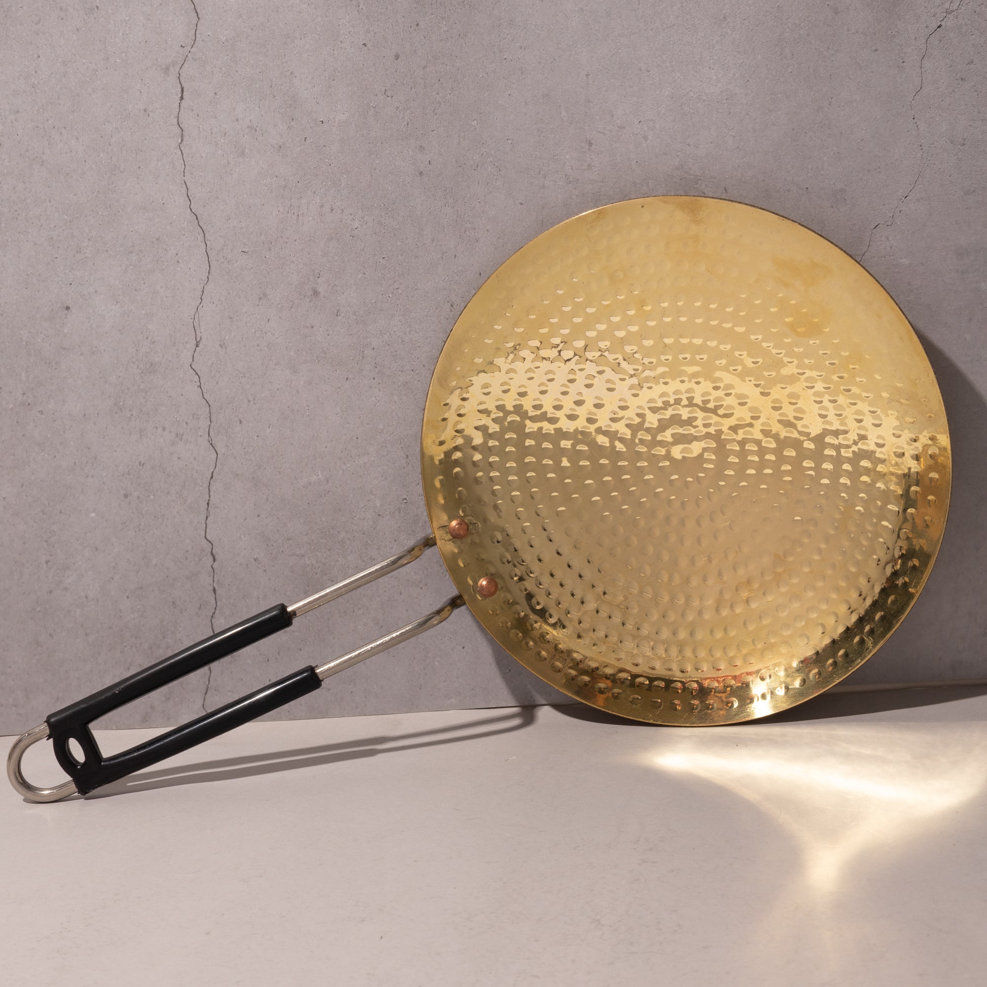 Brass Tawa with handle- Roti Tawa in Brass