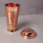 Copper Tumbler with Lid (600 ml)