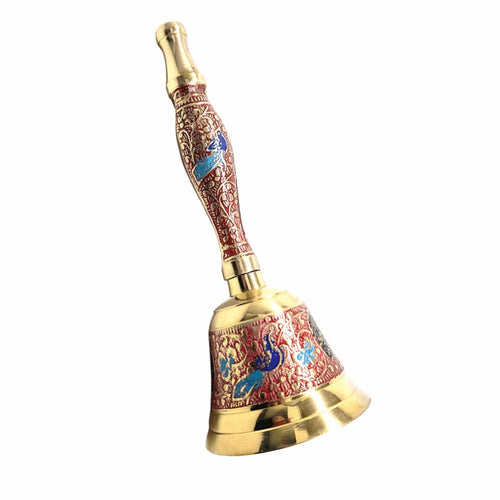 Brass Puja Ghanti – Traditional Prayer Bell for Daily Worship