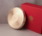 Bronze / Kansa Thali 11.4 Inch (Matt Finish)