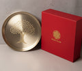 Bronze / Kansa Thali 11.4 Inch (Matt Finish)