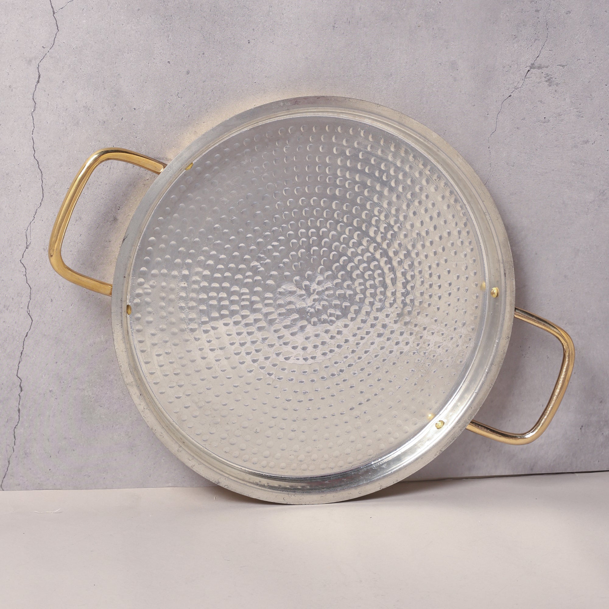 Brass Dosa Tava with Kalai (Tin) Coating