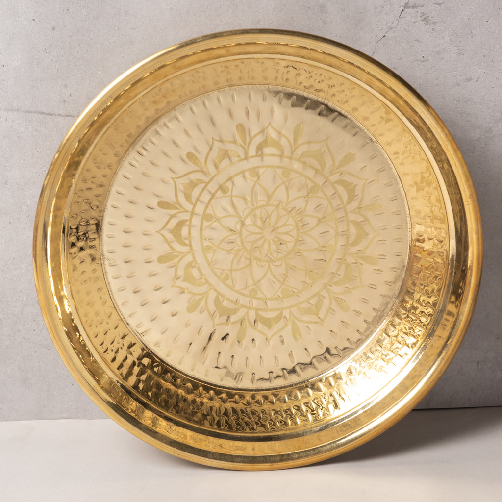 Brass Hammered Parat