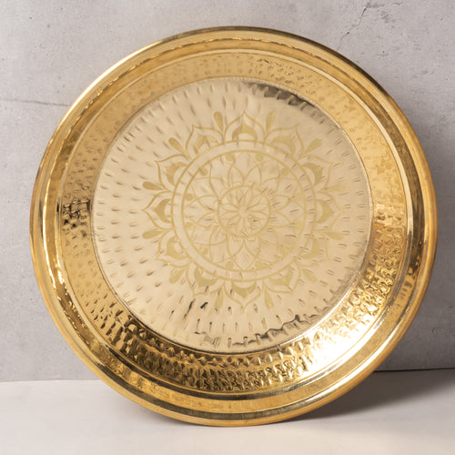 Brass Hammered Parat