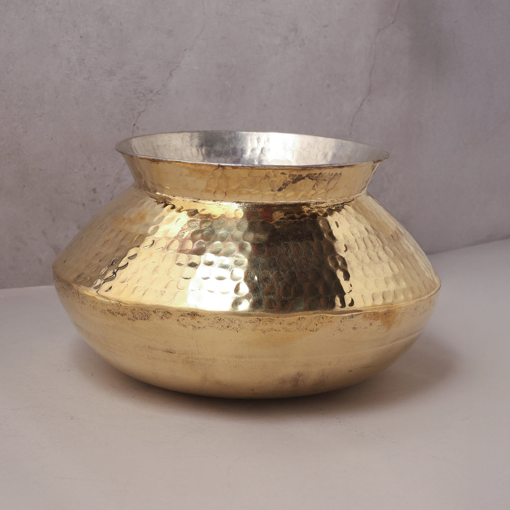Brass Patili / Handi – Traditional Cookware for Authentic Indian Flavors
